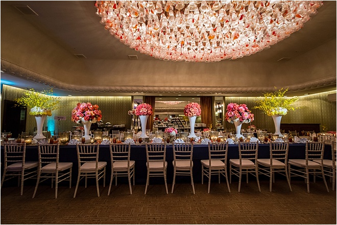 Navy, Ivory, Gold & Coral Wedding at the Four Seasons Hotel Houston by Steve Lee Photography