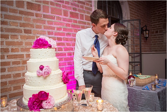 Navy, Blush & Gray Wedding by MD Turner Photography 