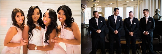 Chic Ivory, Gold & Blush Wedding at The Houston Club by Civic Photos 