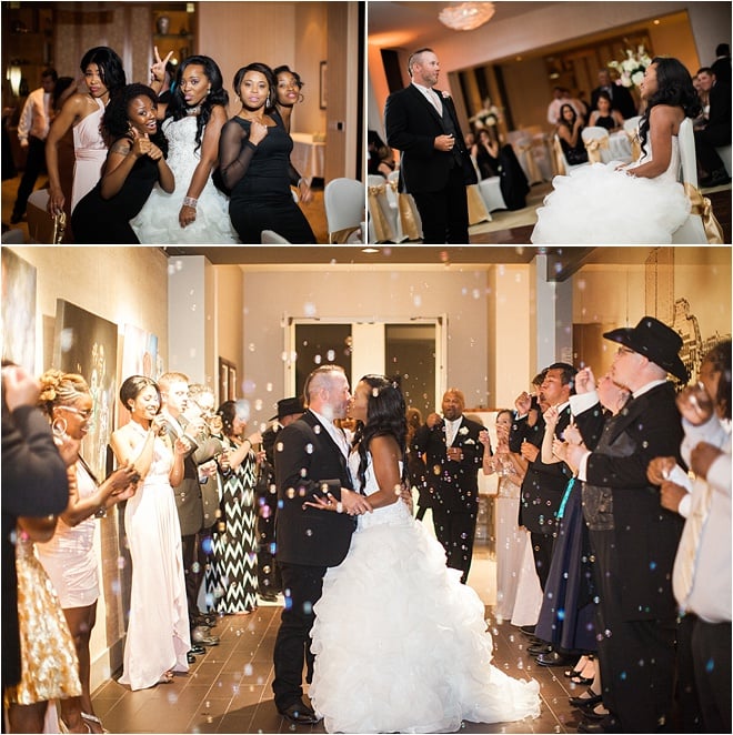 Chic Ivory, Gold & Blush Wedding at The Houston Club by Civic Photos