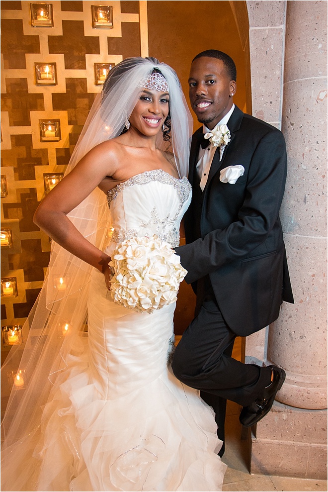 Fuchsia, Green & Orange Wedding at The Bell Tower on 34th Street