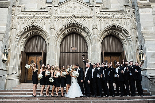 Metallic Wedding at The Houstonian by Akil Bennett Photographer