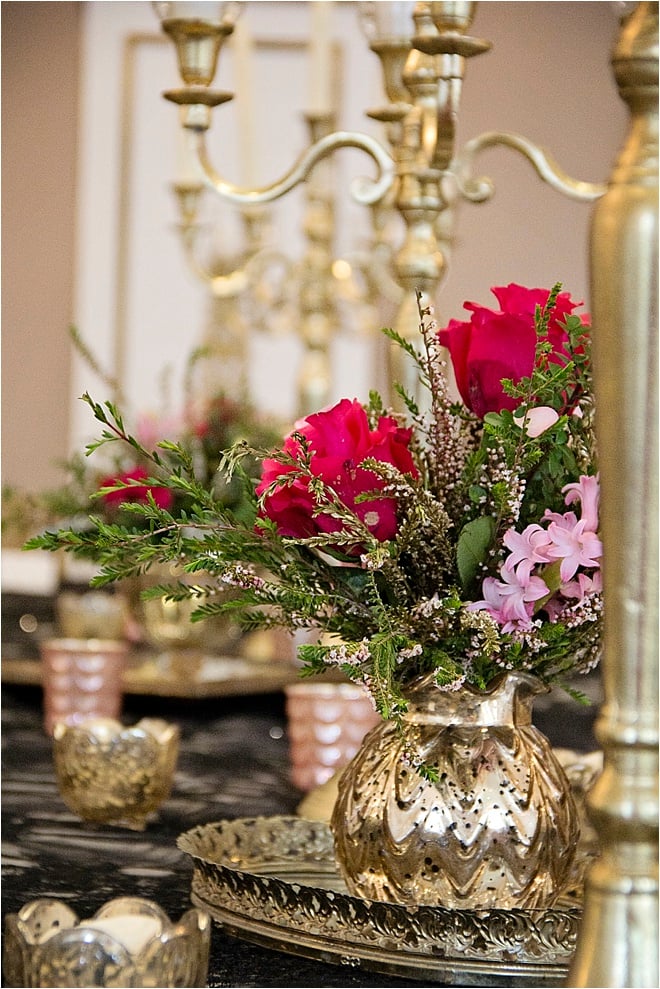 Gold, Hot Pink & Black Wedding at Chateau Cocomar 