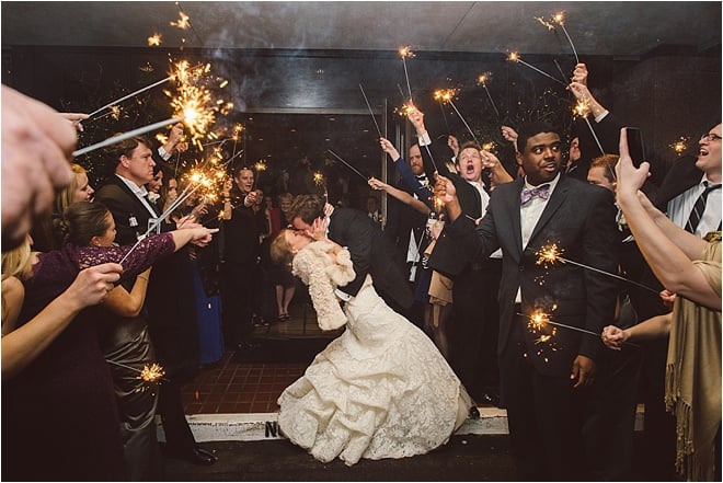 Blush, Champagne & Gray Wedding by J. Cogliandro Photography 