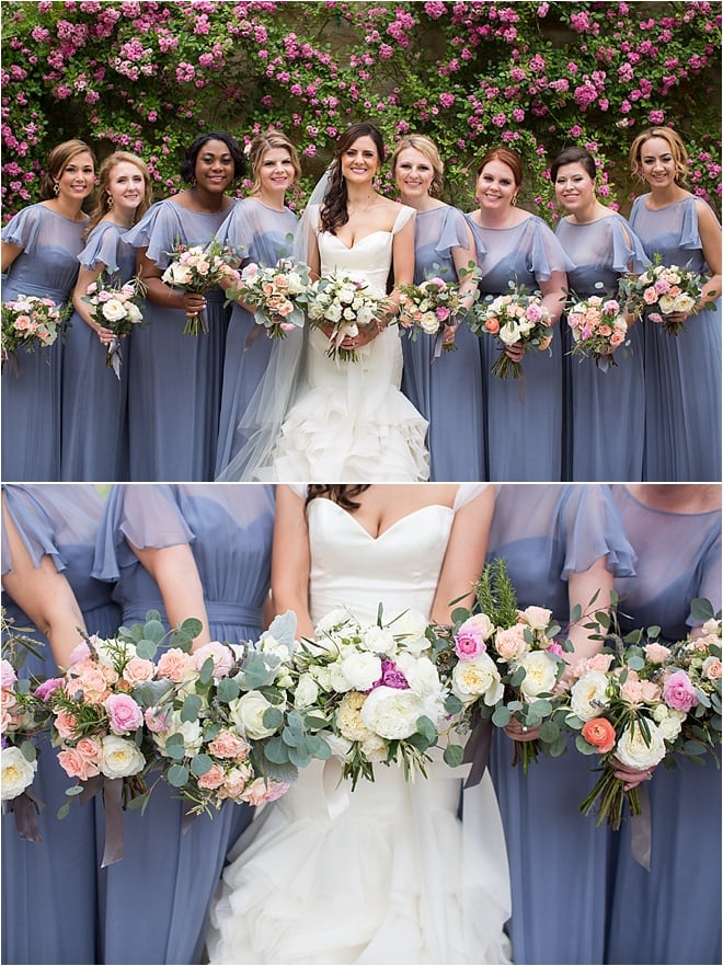 Champagne, Lavender, Sage & Blue Wedding 