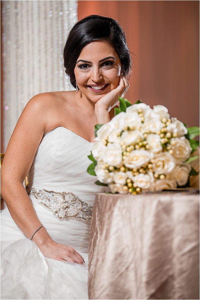 Champagne, Blush & Gold Wedding at The Bougainvilleas by Aventography