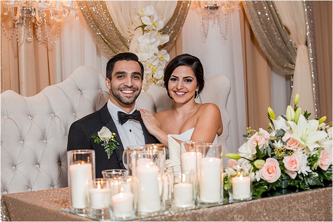 Champagne, Blush & Gold Wedding at The Bougainvilleas by Aventography