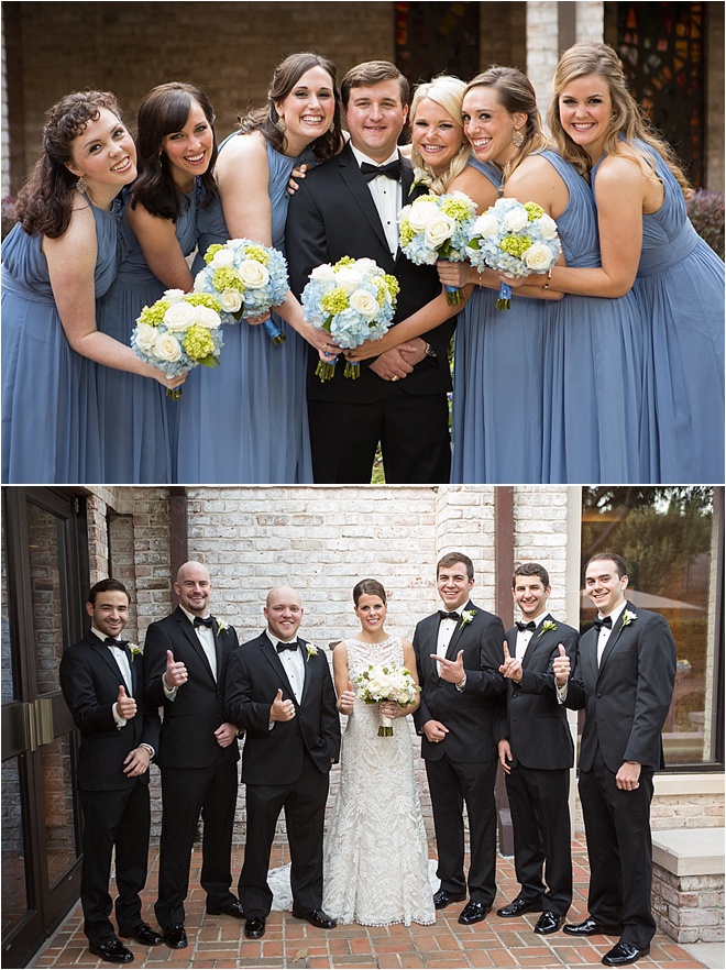 Blue & Gold Wedding by MD Turner Photography