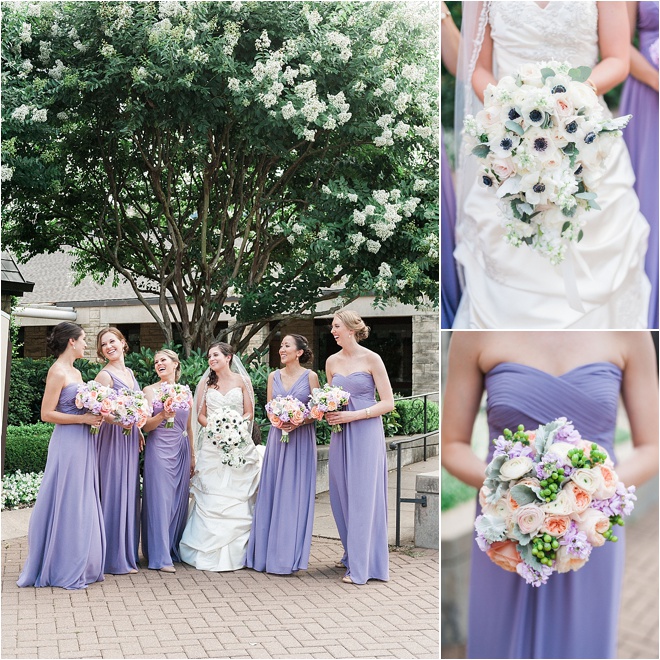 Lavender & Peach Wedding by Christa Elyce Photography 