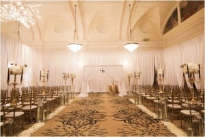 Gatsby-Inspired Wedding at the Crystal Ballroom at The Rice by Civic Photos