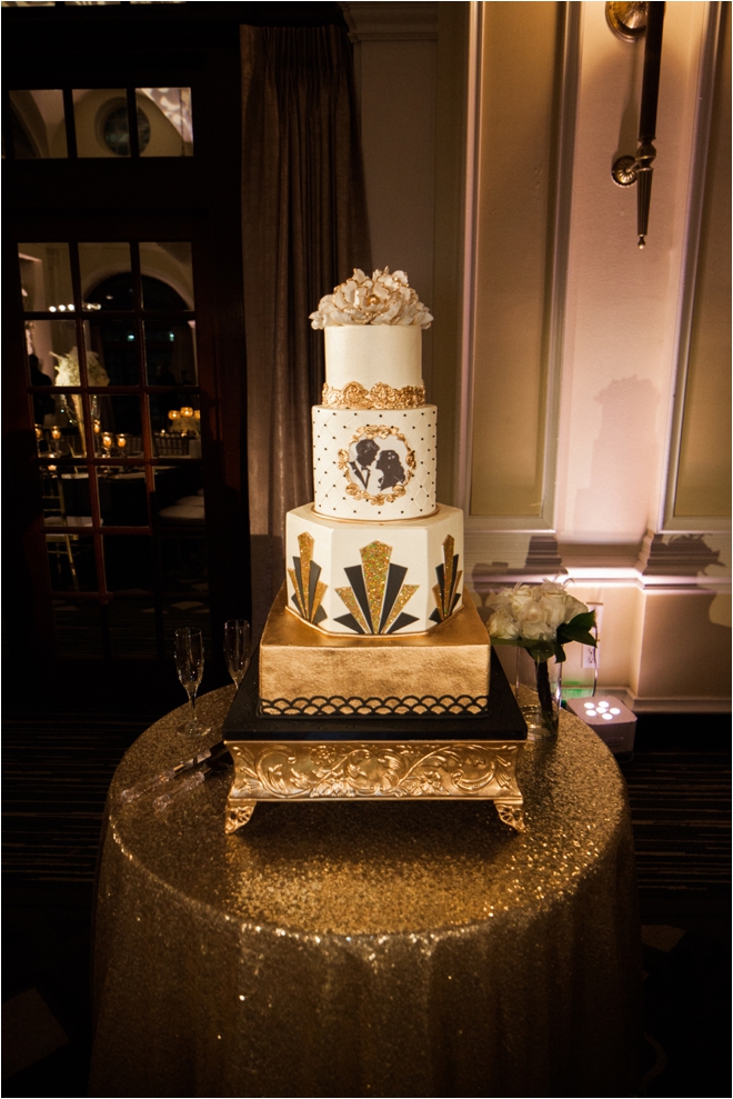 Art-Deco-Wedding-Cake