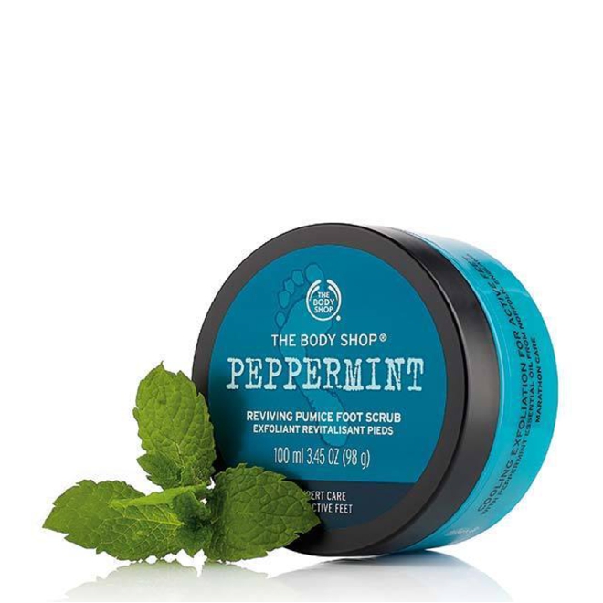 Peppermint- foot care-the body shop