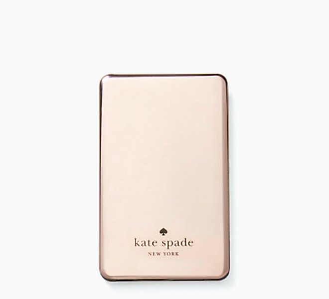 Rose Gold Kate Spade Battery Pack