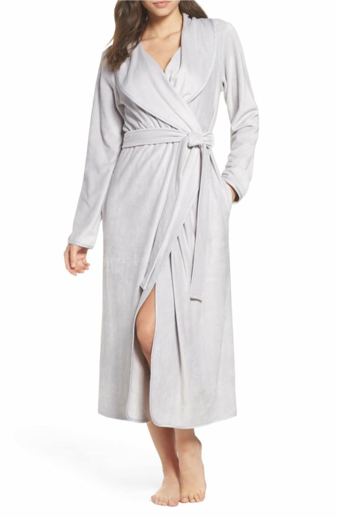 Luxe Shawl Gray Robe