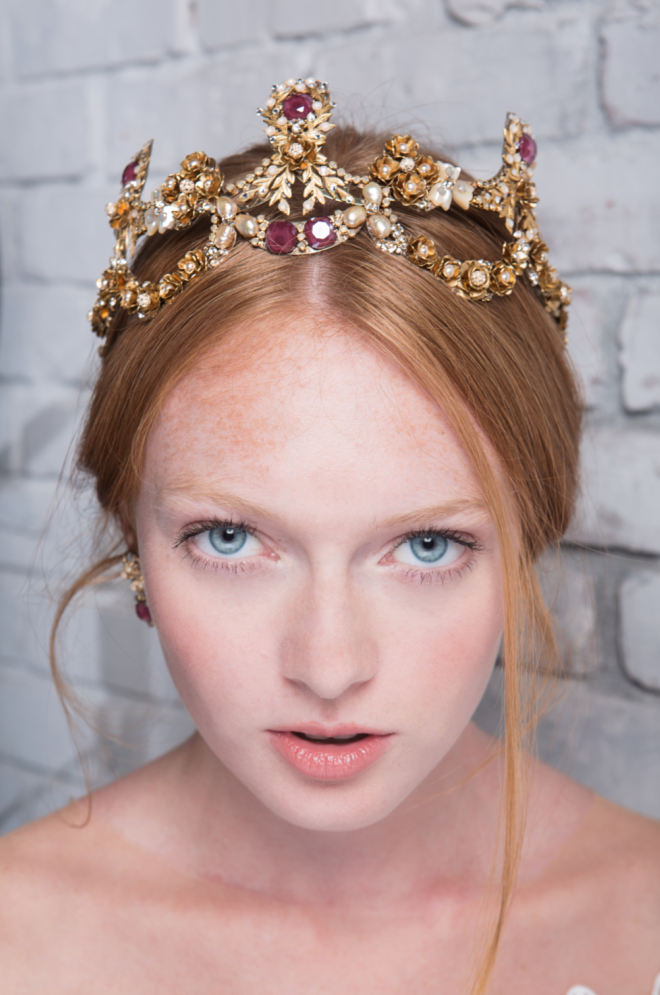 Maria Elena Headpieces Crown MT 9945