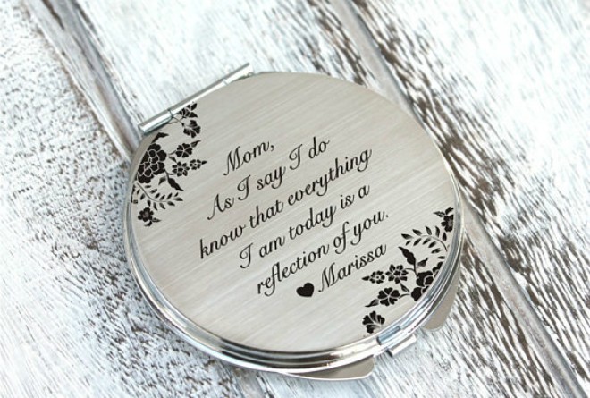 Personalized Compact from Oxee via Etsy