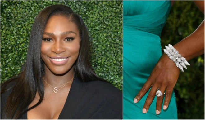 Celebrity Serena Williams Engagement Ring
