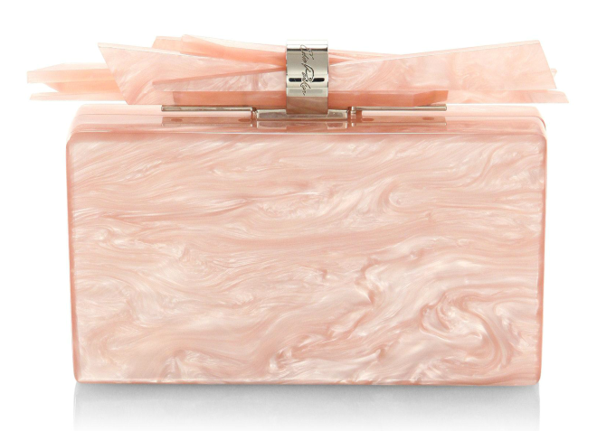 Marbled Acrylic Wolf Box Clutch