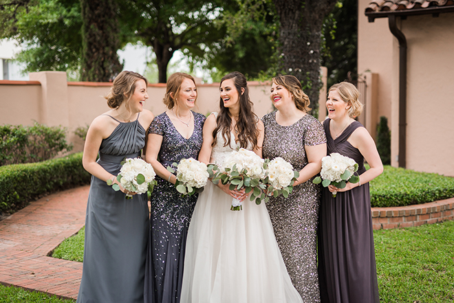 The Parador, Houston Bridal Gallery, Nate Messara Photography, Jewish Wedding, Cream, Gray, Black Wedding