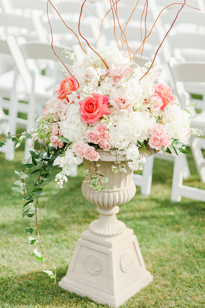 Real Wedding, Sharon Nicole Photography, Blush, Gold, Green, Haute Flowers, Royal Oaks Country Club