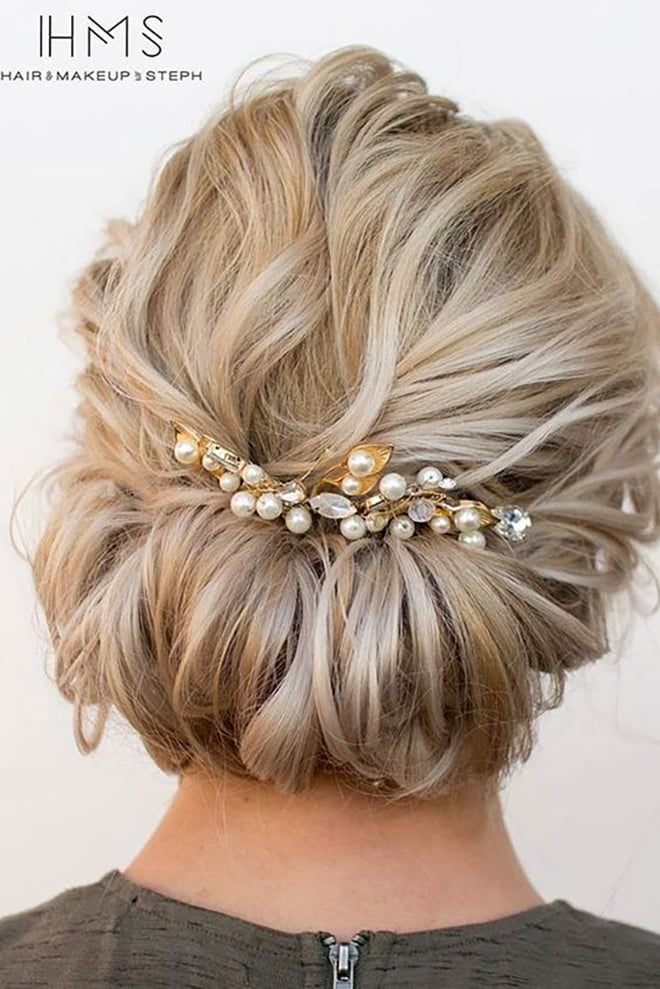 Short Hair Wedding Updos