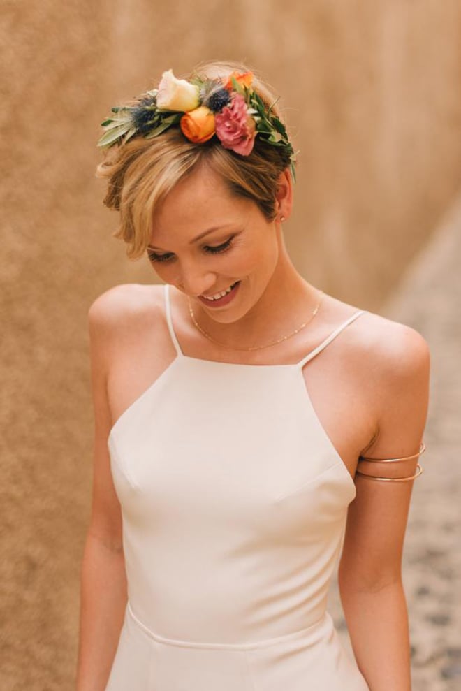 37 Short Wedding Hairstyles - Bridal Updos, Braids, and Hairstyles