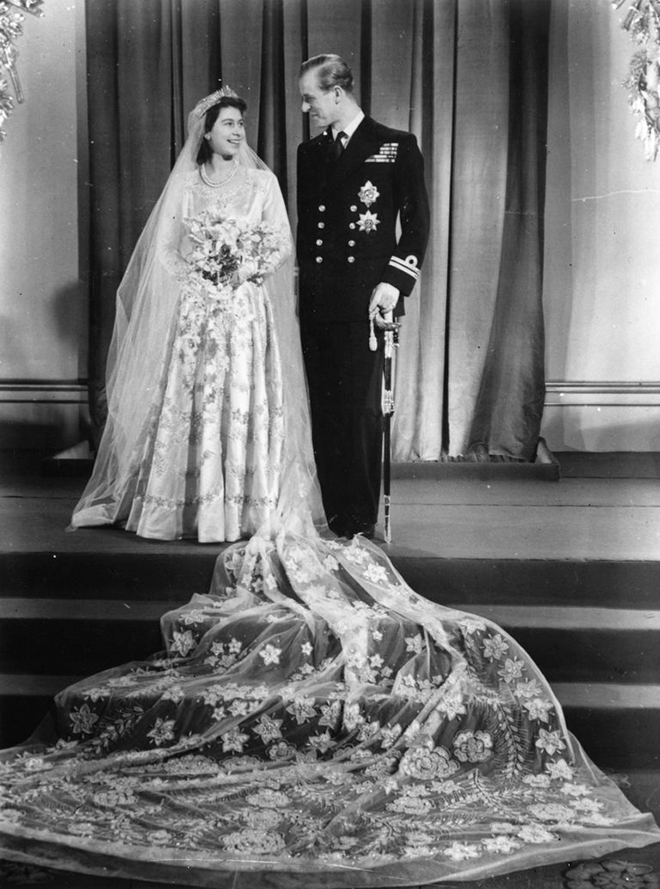 Royal Wedding Gowns, Queen Elizabeth
