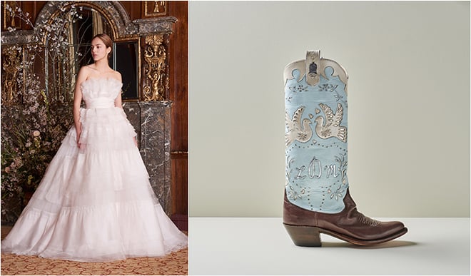 cowboy style wedding dresses