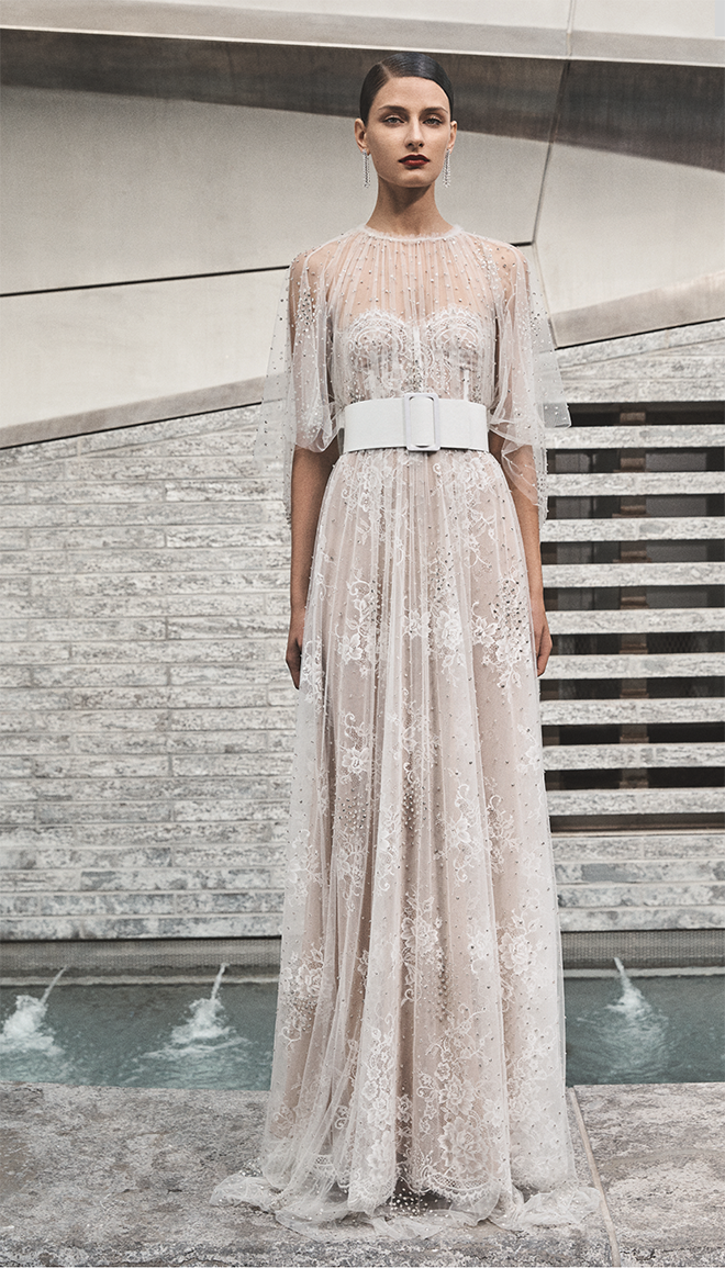 Naeem Khan Wedding Gown - Available in Houston at Joan Pillow Bridal Salon
