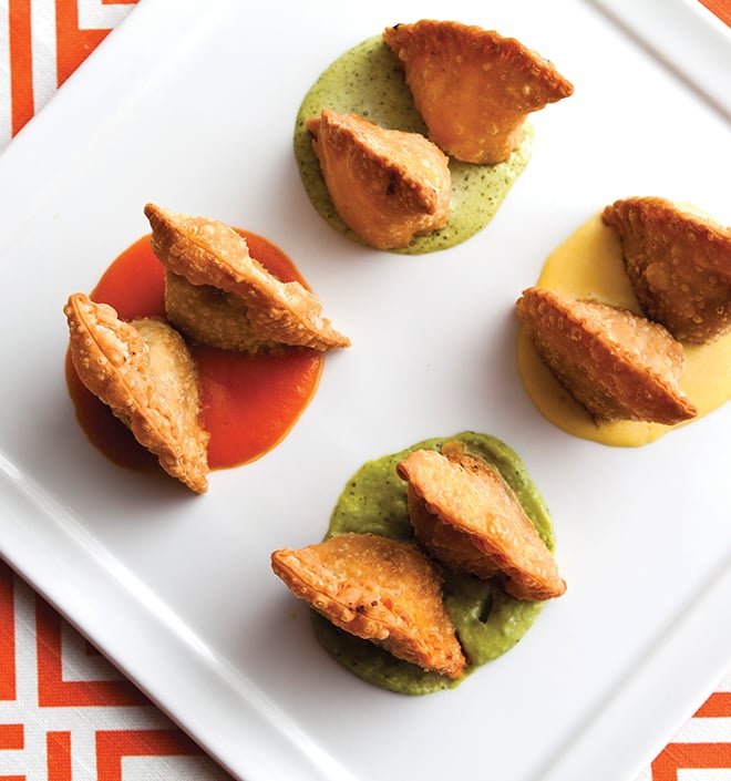 Mini Empanadas Appetizer by Churrasco's - Cordua Catering