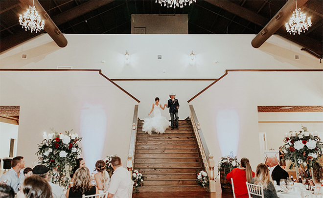 North Houston Wedding Venue - Grand Staircase