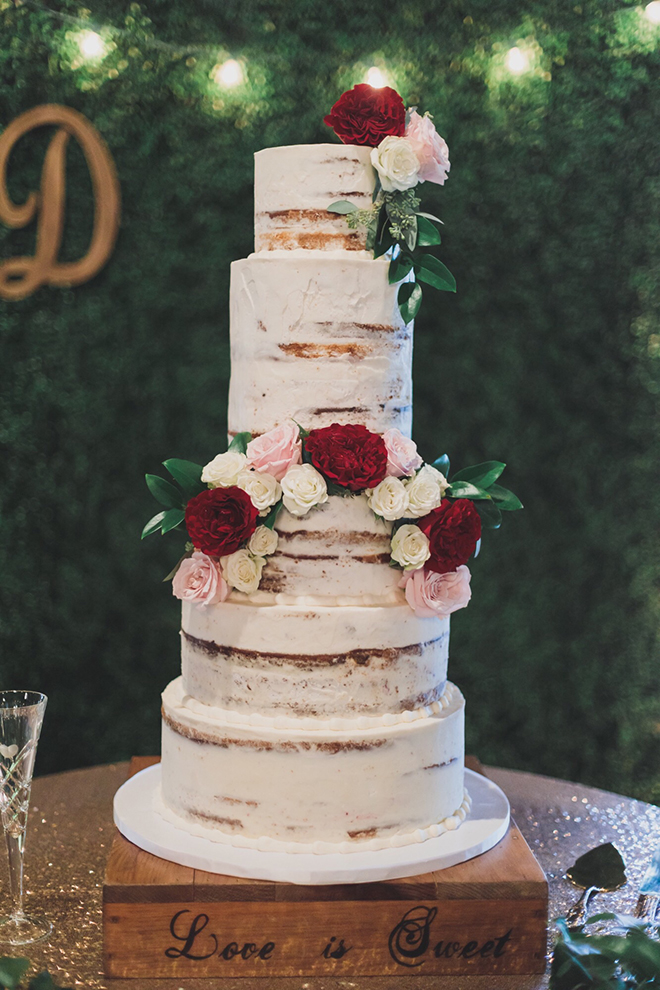 Rustic Elegant Wedding Cakes - houston baker - edible moments