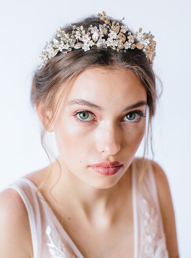 Bridal Tiara - Untamed Petals