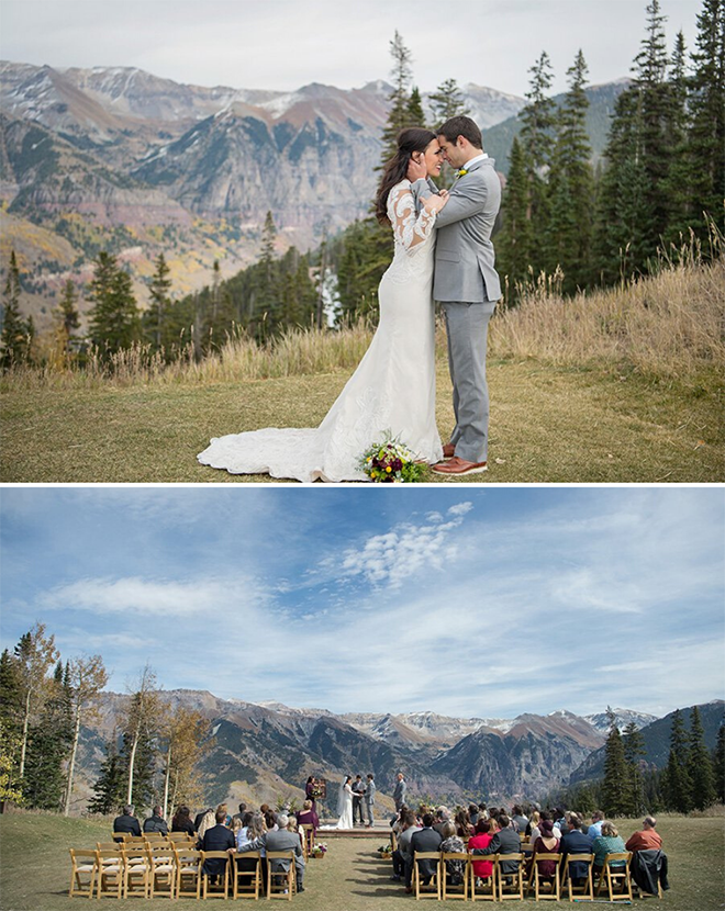 colorado wedding inspiration, destination mountains, winter wedding