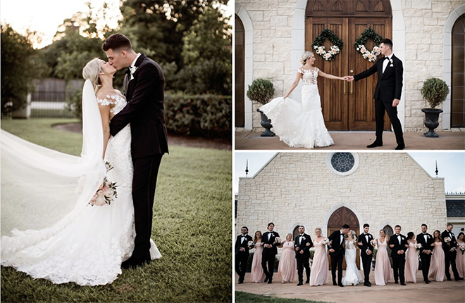 houston wedding venue, blush, gold, inspiration