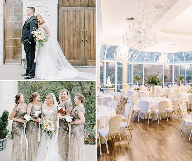 kate elizabeth, wedding venue, north houston, chapel, greenery, winter wedding