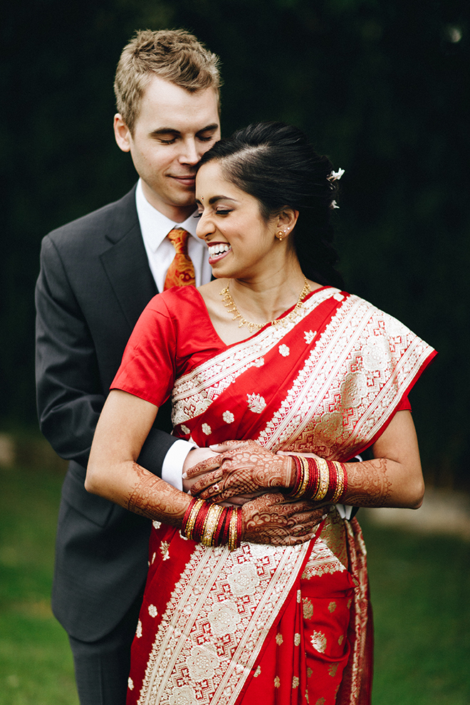 colorful, multicultural, wedding, sari, bride, groom, wedding photography