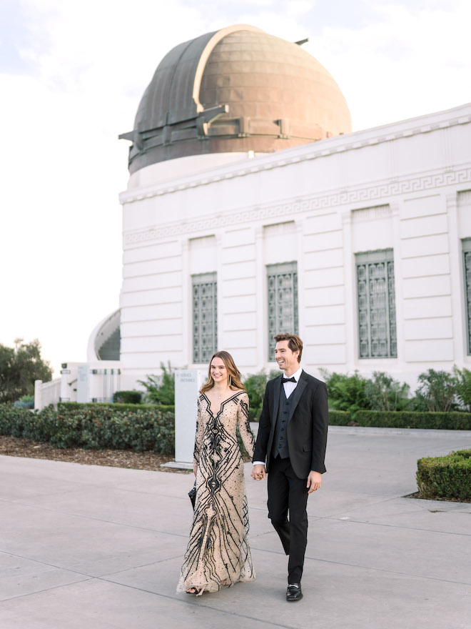 engagement editorial, Hollywood, California, engagement photography, wedding photographer, Stephania Campos, Griffith Observatory