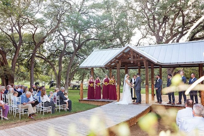 outdoor, ceremony, site, gazebo, hill country, longhorns, nature, fields, rustic, gardens