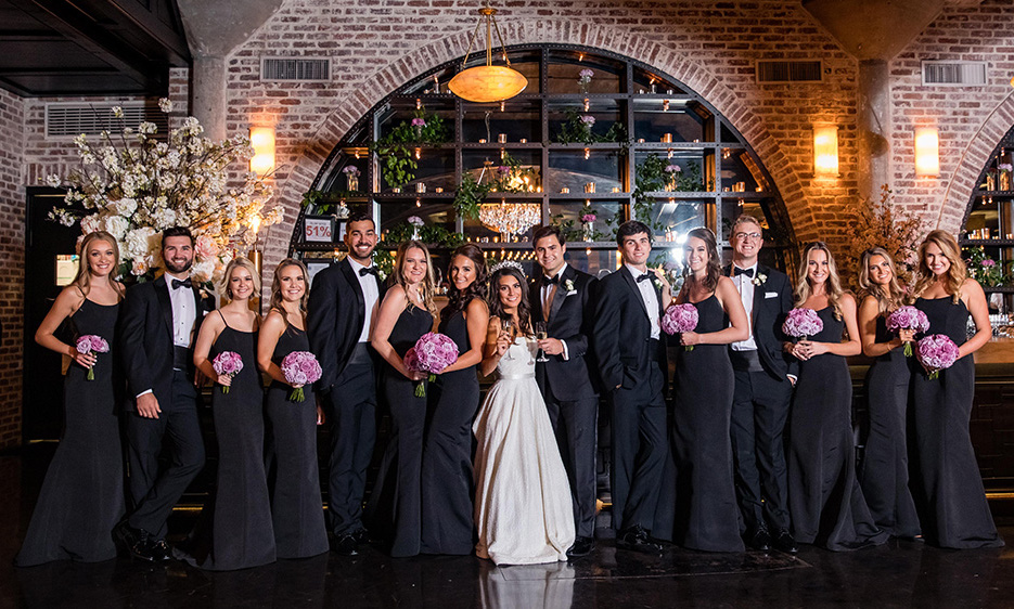 Elegant Lavender, Violet and Ivory Wedding at The Astorian.