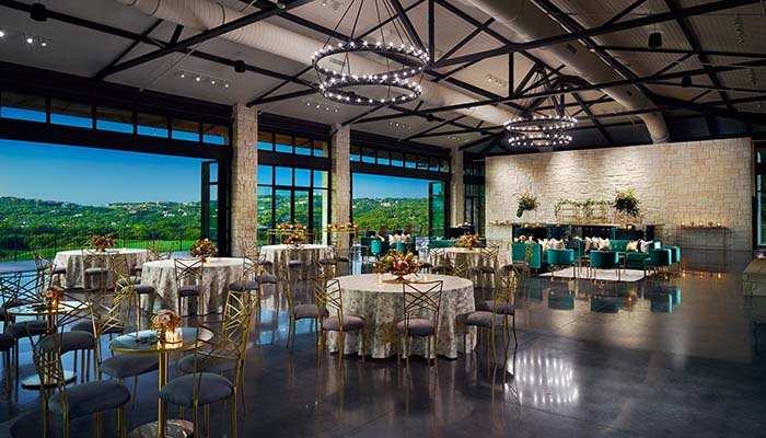 A view from the Omni Barton Creek Resort and Spa in the Austin Hill Country
