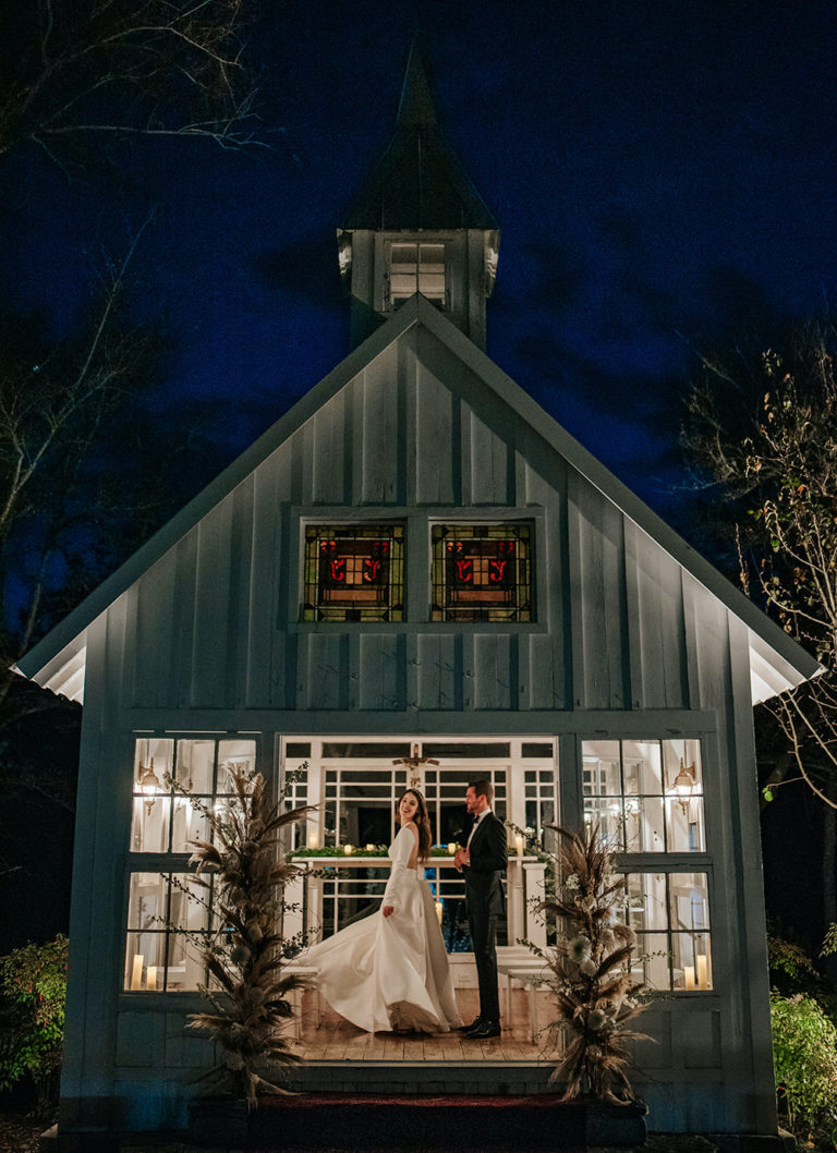 Winter Wedding in the Heart of Aggieland at 7F Lodge