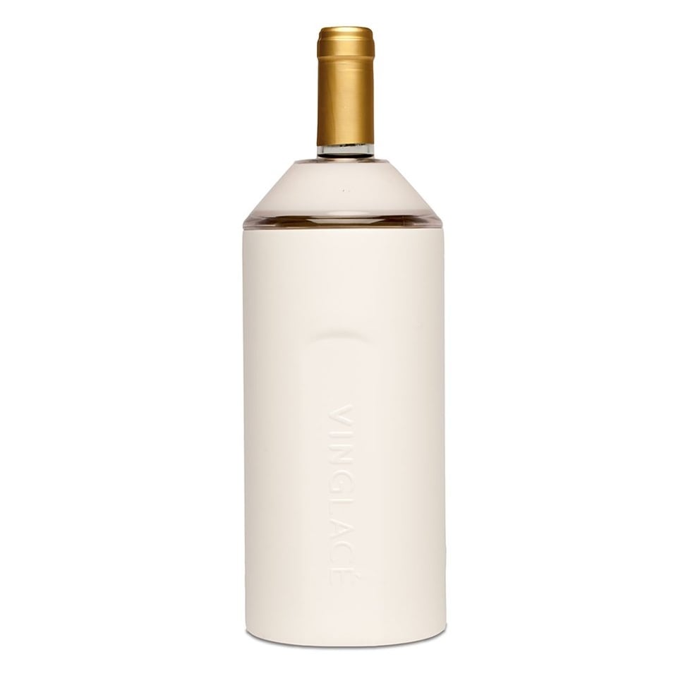 VinGlace wine chiller in white available at Bering's in Houston,TX. Chic registry finds.