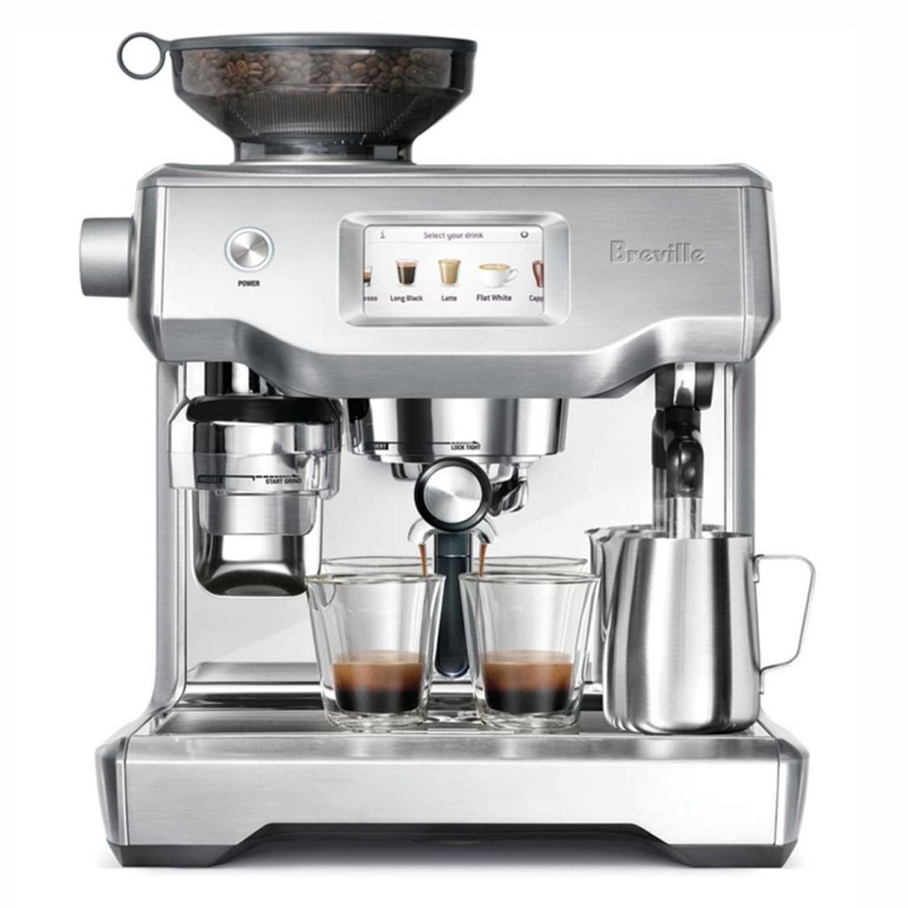 High-end, quick and easy Breville Oracle Espresso Maker by Breville. 