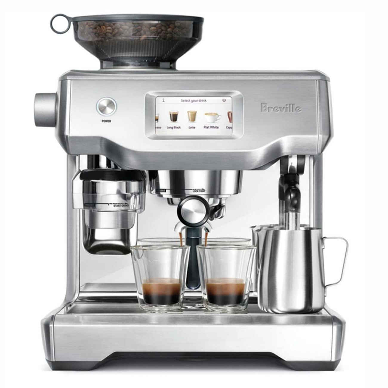 High-end, quick and easy Breville Oracle Espresso Maker by Breville.