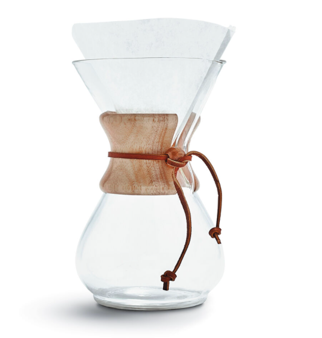 Quick and easy CHEMEX Drip Glass Coffee Maker by CHEMEX. 