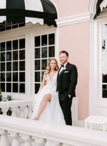 A Glam Winter Wedding in Galveston by Erika Geier Photography