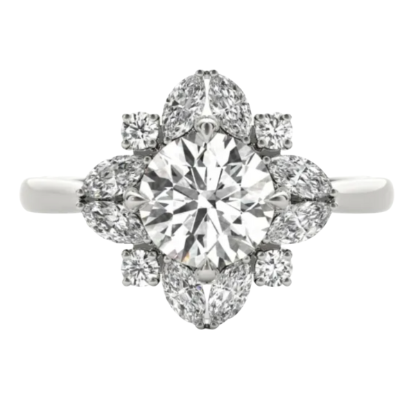 Floral Inspired Vintage Ring