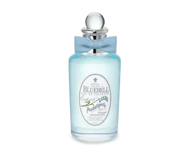 Bluebell eau de toilette perfume bottle. 