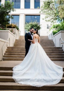 Malleret Designs Crafts Elegant Fusion Wedding in Austin